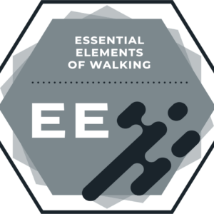 Badge for the Essential Elements of Walking Gait course